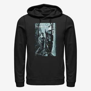 Queens Marvel Hawkeye - Snow Alley Unisex Hoodie Black