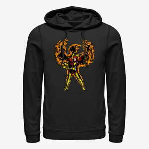 Queens Marvel X-Men - Phoenix Rises Unisex Hoodie Black