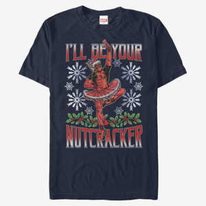 Queens Marvel Deadpool - Deadpool Nutcracker Unisex T-Shirt Navy Blue