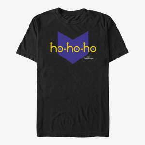 Queens Marvel Hawkeye - Hawkeye HoHoHo Logo Unisex T-Shirt Black