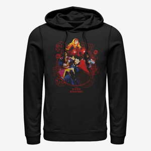 Queens Marvel Doctor Strange 2 - Badge Of Heroes Unisex Hoodie Black