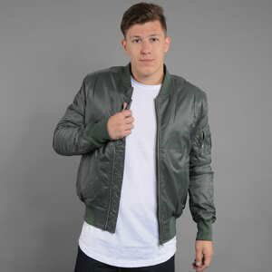 Bomber bunda Urban Classics Basic Bomber Jacket olivová