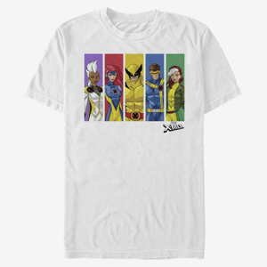 Queens Marvel Classic - Marvel Rainbow Unisex T-Shirt White