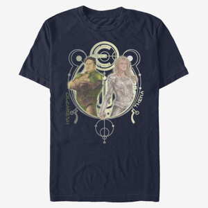 Queens Marvel: Eternals - GILGAMESH THENA DUO Unisex T-Shirt Navy Blue