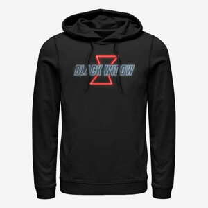 Queens Marvel - BLACK WIDOW NEON V2 Unisex Hoodie Black