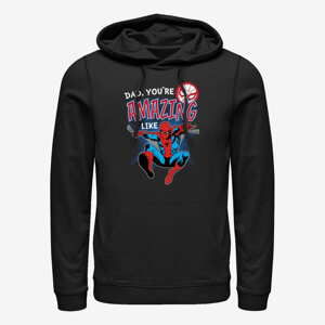 Queens Marvel Spider-Man Classic - Amazing Like Dad Unisex Hoodie Black