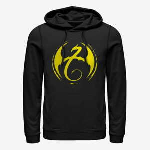 Queens Marvel Defenders - Iron Fist Logo Unisex Hoodie Black