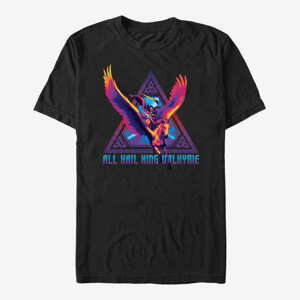 Queens Marvel Thor: Love and Thunder - Valkyrie Triangle Badge Unisex T-Shirt Black