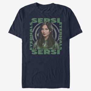 Queens Marvel The Eternals - SERSI HERO BOX Unisex T-Shirt Navy Blue