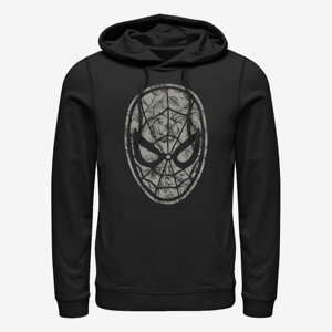 Queens Marvel Spider-Man Classic - Dark Floral Spidey Unisex Hoodie Black