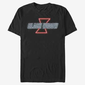 Queens Marvel - BLACK WIDOW NEON V2 Unisex T-Shirt Black