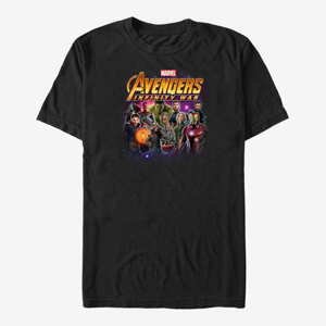 Queens Marvel Avengers: Infinity War - Group Shot Unisex T-Shirt Black