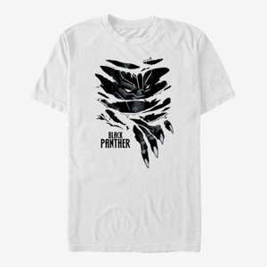 Queens Marvel Avengers Classic - Panther Breakthrough Unisex T-Shirt White