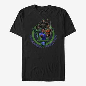 Queens Marvel Black Panther: Wakanda Forever - Wakanda Forever Squad Unisex T-Shirt Black