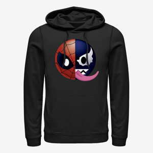 Queens Marvel Spider-Man Classic - Venoman Emoji Unisex Hoodie Black