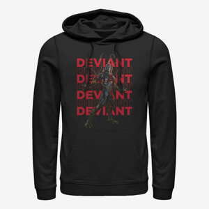 Queens Marvel The Eternals - DEVIANT REPEATING Unisex Hoodie Black