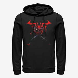 Queens Marvel - SPIDERMAN MILES W SYMBOL Unisex Hoodie Black