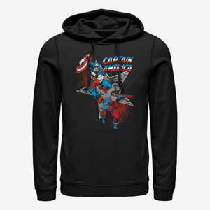 Queens Marvel Avengers Classic - Bucky Team Unisex Hoodie Black