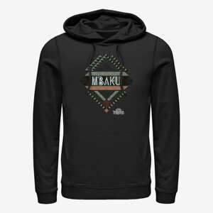 Queens Marvel Black Panther: Wakanda Forever - MBaku Crest Unisex Hoodie Black