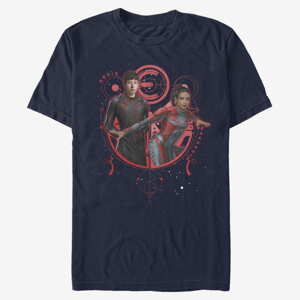 Queens Marvel The Eternals - DRUIG AND MAKKARI DUO Unisex T-Shirt Navy Blue