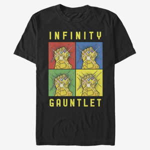 Queens Marvel Avengers Classic - Warhol Gauntlet Unisex T-Shirt Black