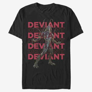 Queens Marvel The Eternals - DEVIANT REPEATING Unisex T-Shirt Black