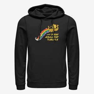 Queens Marvel Thor: Love and Thunder - Rainbow Tours Unisex Hoodie Black