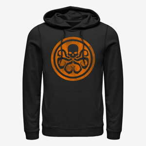 Queens Marvel Avengers Classic - Hydra Orange Unisex Hoodie Black