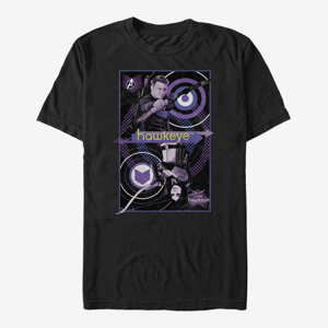 Queens Marvel Hawkeye - King of Arrows Unisex T-Shirt Black