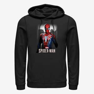 Queens Marvel - White Spider Unisex Hoodie Black