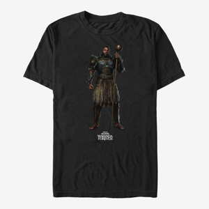 Queens Marvel Black Panther: Wakanda Forever - Mbaku Blank Unisex T-Shirt Black