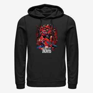 Queens Marvel - Spider-Men Pose Unisex Hoodie Black