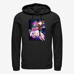 Queens Marvel Deadpool - Taco Unicorn Unisex Hoodie Black