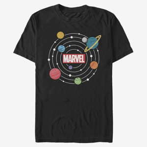 Queens Marvel Other - SOLAR SYSTEM Unisex T-Shirt Black