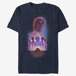 Queens Netflix Stranger Things - Billy Starcourt Unisex T-Shirt Navy Blue