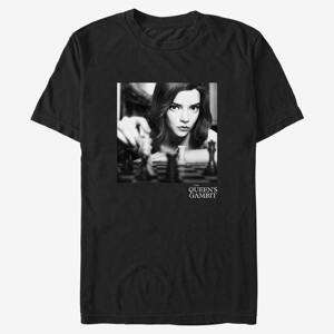 Queens Netflix The Queen's Gambit - Checkmate Photo Real Unisex T-Shirt Black