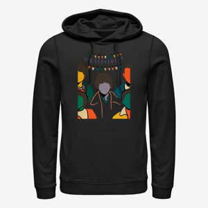 Queens Netflix Stranger Things - Holly Jolly Paint Unisex Hoodie Black