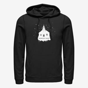 Queens Netflix Midnight Mass - Snowy Church Unisex Hoodie Black