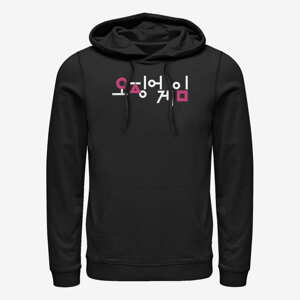 Queens Netflix Squid Game - Korean Title Unisex Hoodie Black