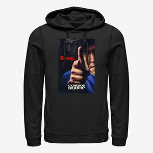 Queens Netflix Cowboy Bebop - Spike Bang Poster Unisex Hoodie Black