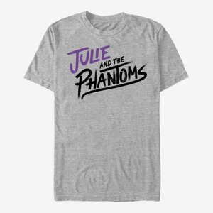 Queens Netflix Julie And The Phantoms - Stacked Logo Unisex T-Shirt Heather Grey