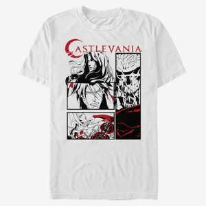 Queens Netflix Castlevania - Comic Style Unisex T-Shirt White