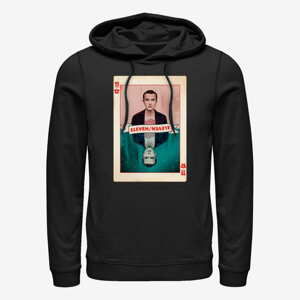 Queens Netflix Stranger Things - Eleven Card Unisex Hoodie Black