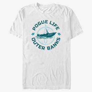 Queens Netflix Outer Banks - Pogue Life Circle Unisex T-Shirt White