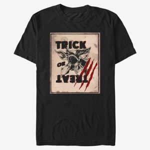 Queens Netflix Stranger Things - Trick Or Treat Unisex T-Shirt Black