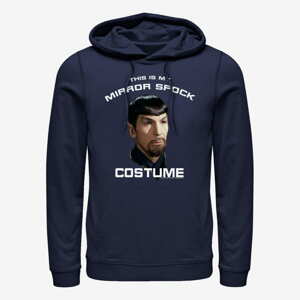 Queens Paramount Star Trek - This Is My Mirror Spock Costume Unisex Hoodie Navy Blue