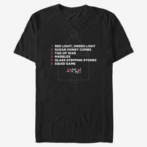 Queens Netflix Squid Game - GAMES LIST Unisex T-Shirt Black