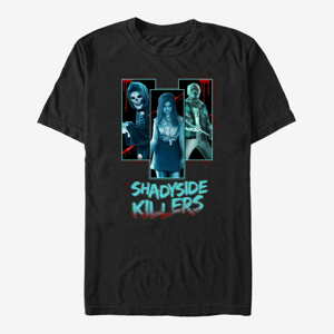 Queens Netflix Fear Street - Shadyside Panels Unisex T-Shirt Black