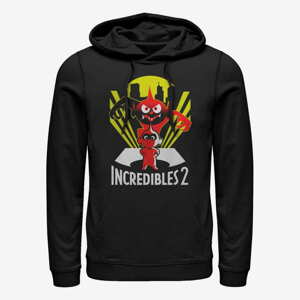 Queens Pixar Incredibles 2 - Jack Jack Demon Unisex Hoodie Black