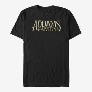 Queens MGM The Addams Family - Theatrical Logo Unisex T-Shirt Black
